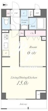 JPT RESIDENSE 603 間取り図