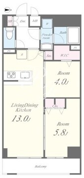 JPT RESIDENSE 304 間取り図