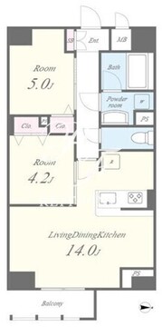 JPT RESIDENSE 1302 間取り図
