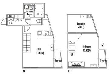 グランパセオ池尻大橋 104 間取り図
