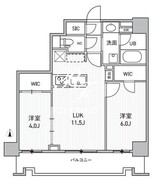 シーズンフラッツ両国サウス 802 間取り図 ?>