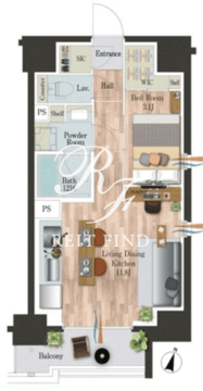 オルサス板橋本町 301 間取り図