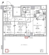ジェノヴィア北池袋スカイガーデン 604 間取り図