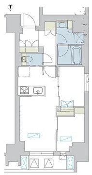 ブリリアイスト浅草 301 間取り図