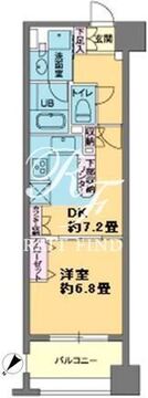 パークキューブ日本橋水天宮 1003 間取り図
