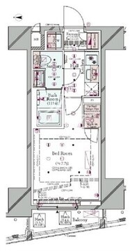 コンシェリア東京東十条レジデンス 903 間取り図