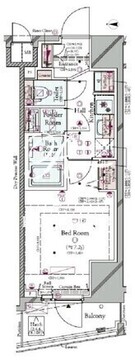 コンシェリア東京東十条レジデンス 502 間取り図