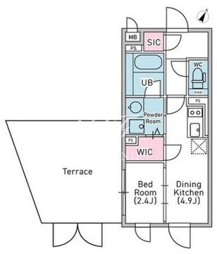 デュオメゾン渋谷松濤 103 間取り図