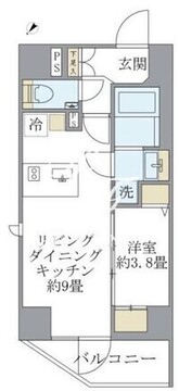 ルネサンス赤坂プレミアムコート 302 間取り図