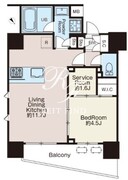 クラシアム文京白山 201 間取り図