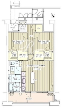 マチュリティ小石川 505 間取り図