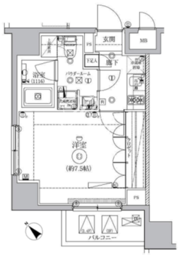 セジョリ板橋桜通り 301 間取り図