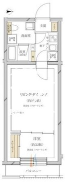 サウンドプルーフステージ桜新町 303 間取り図