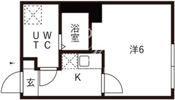 アイリス渋谷 301 間取り図