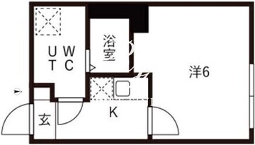 アイリス渋谷 101 間取り図
