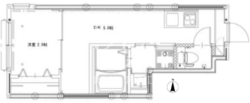 ソルナクレイシア都立大学 104 間取り図