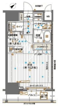 メインステージ神田須田町 503 間取り図