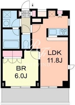エスティメゾン千石 408 間取り図