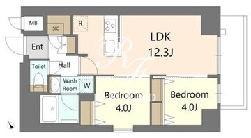 エスレジデンス王子イネーブル 701 間取り図