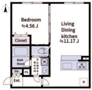 アラート大山 306 間取り図 ?>