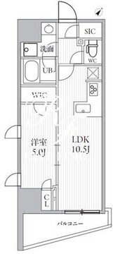 シーズンフラッツ大井町 1204 間取り図