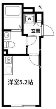 アルティローサ笹塚 401 間取り図