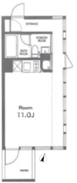 G-FLAT 404 間取り図