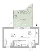 グランデュオ中野7 104 間取り図