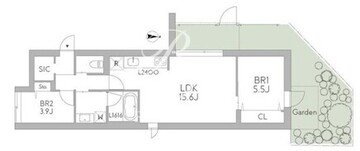 グランデュオ中野7 105 間取り図