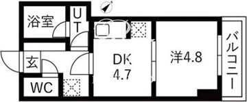 トラディス大塚 402 間取り図