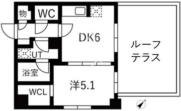 トラディス大塚 803 間取り図