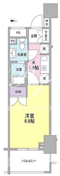 レキシントンスクエア新宿御苑 202 間取り図