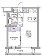 イプセ白金台 403 間取り図 ?>