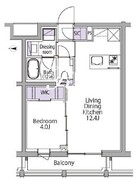 イプセ白金台 303 間取り図 ?>