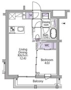 イプセ白金台 402 間取り図 ?>