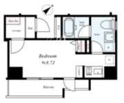 シーネクス品川荏原 801 間取り図 ?>
