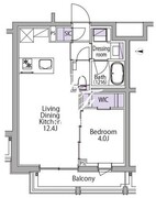 イプセ白金台 202 間取り図 ?>