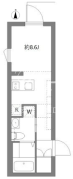 アピチェ板橋本町 104 間取り図