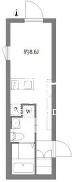 アピチェ板橋本町 404 間取り図