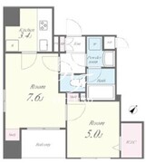 アヴェニール東麻布 201 間取り図