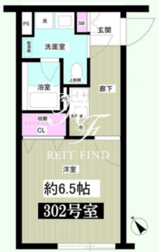 スタンズ門前仲町 102 間取り図