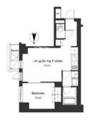 プライムアーバン笹塚 704 間取り図