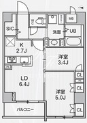 アリビス中野 102 間取り図 ?>
