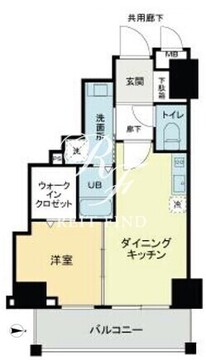 プレセダン板橋本町 802 間取り図