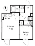 グランパセオ市谷仲之町 301 間取り図
