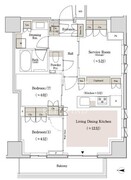 パークホームズ文京白山ヒルテラス 502 間取り図 ?>