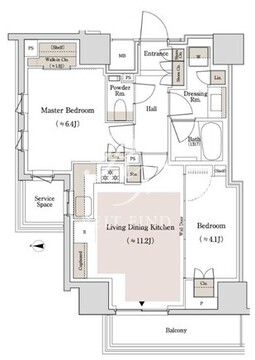 パークホームズ文京白山ヒルテラス 501 間取り図