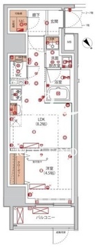 高島平ザ ガーデンレジデンス 401 間取り図