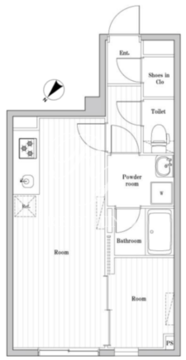 エディット文京千石2 103 間取り図