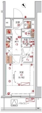 高島平ザ ガーデンレジデンス 602 間取り図